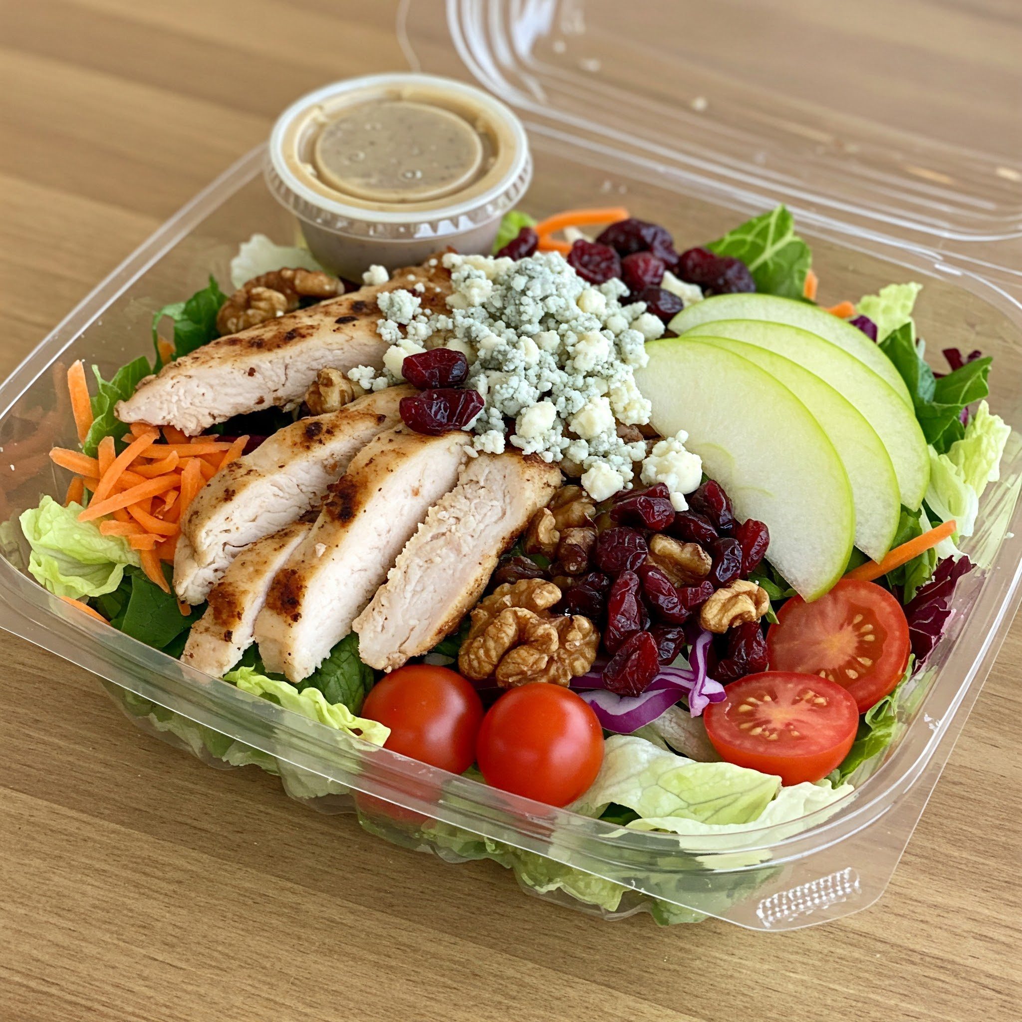 ai chicken cranberry apple walnut salad